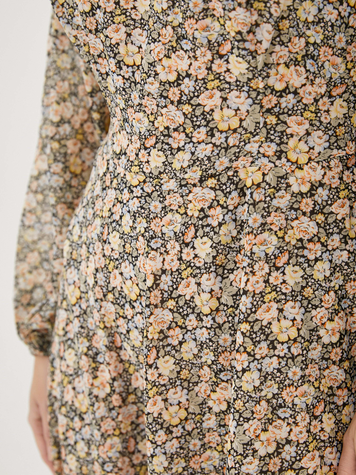 Сукня міді ISSA Plus модель 13078_multicolor Сукня міді ISSA Plus модель 13078_multicolor Фото