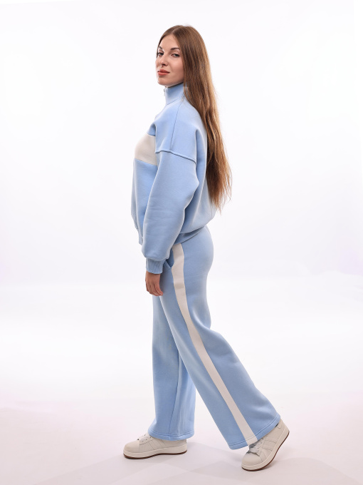 Костюм спортивный женский Голубой LOOK SWEET модель 697515 Фото