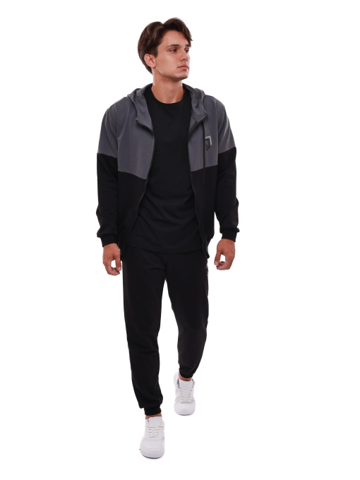 Костюм спортивный мужской Серый LUMO модель 695978 Фото