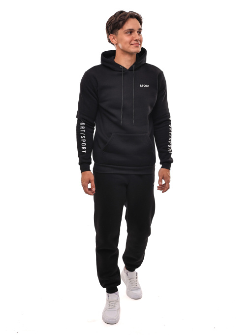 Костюм спортивный мужской Чёрный STREAM модель 690617 Фото