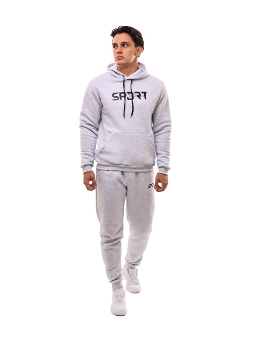 Костюм спортивный мужской Светло-серый STREAM модель 694628 Фото