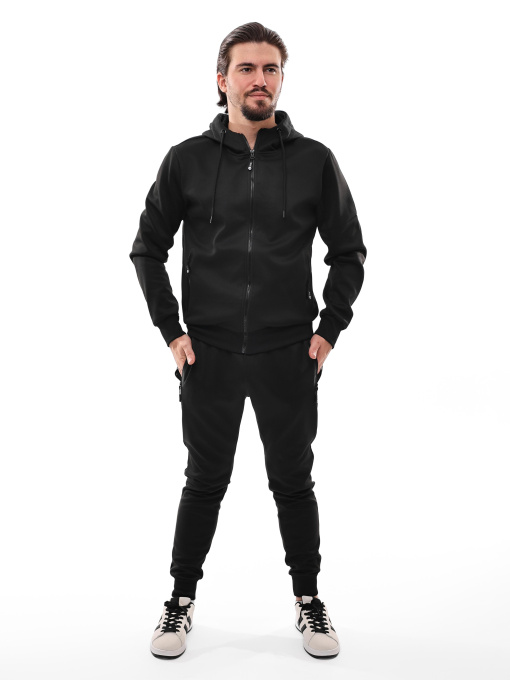 Костюм спортивный мужской Чёрный LUMO модель 692781 Фото