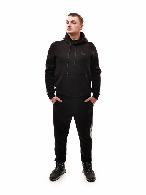 Костюм спортивный мужской Чёрный LUMO модель 697926 Фото