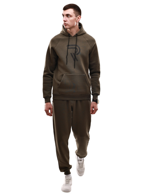 Костюм спортивный мужской Хаки STREAM модель 694619 Фото