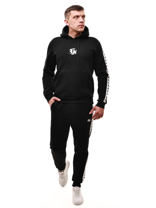 Костюм спортивный мужской Чёрный STREAM модель 696385 Фото