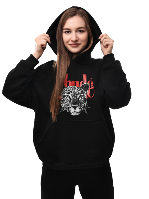 Толстовка женская Чёрный STREAM модель 698009 Фото