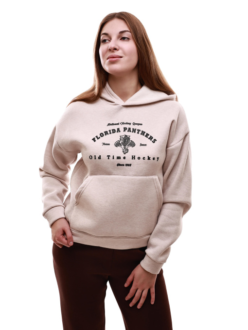 Толстовка женская Светло-серый ЭДЕЛЬВЕЙС модель 705859 Фото