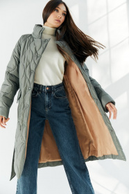 Пальто с утеплителем Gepur модель 40583 Фото