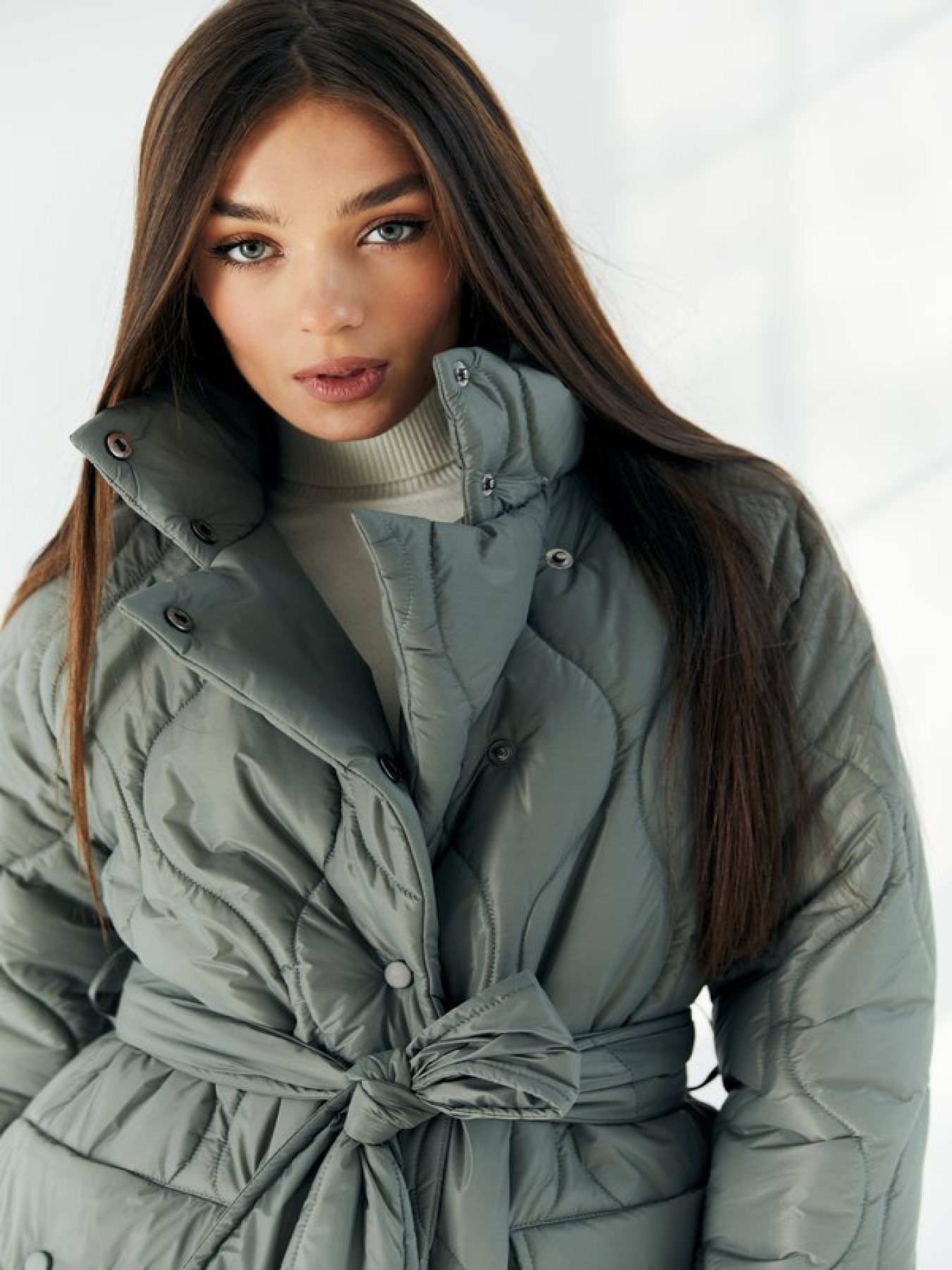 Пальто з утеплювачем Gepur модель 40583 Фото