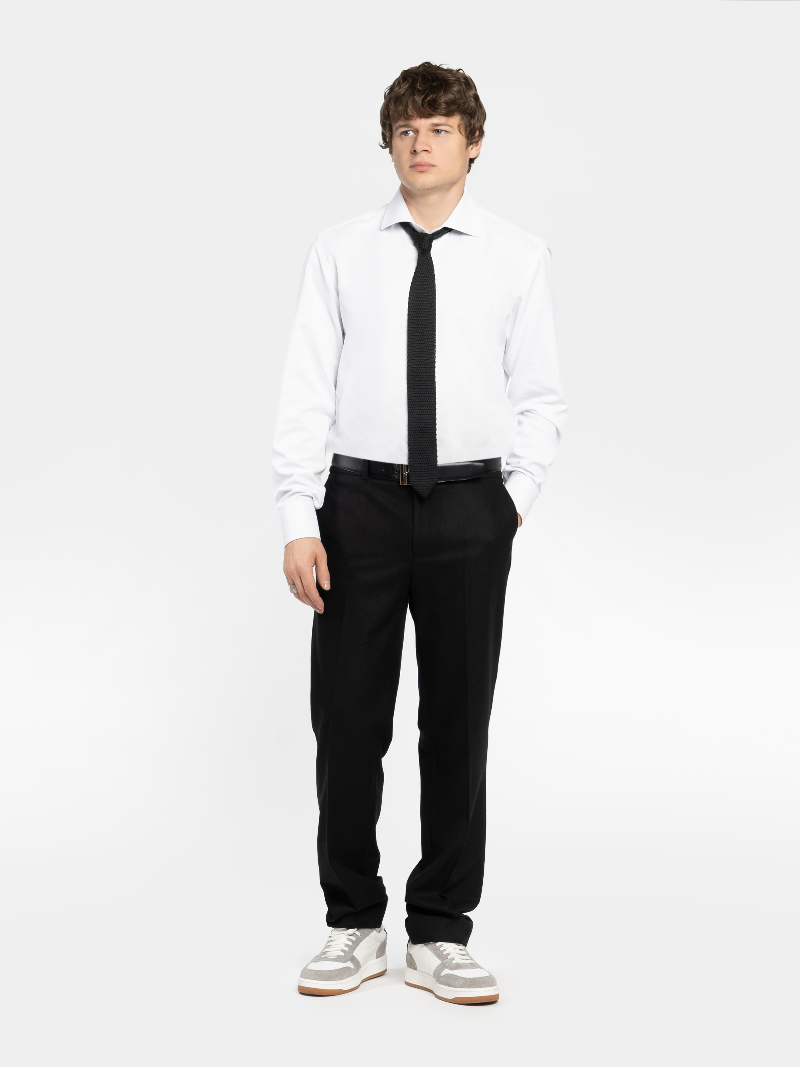 Чоловічі Класичні штани Arber  (M01.19.02.531) колір чорний, матеріал поліестер