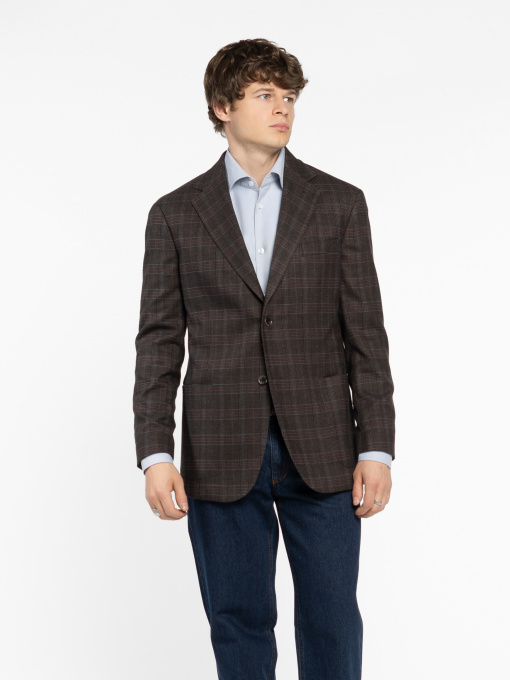 Мужской пиджак Arber коричневый модель M02.22.38.531 Фото