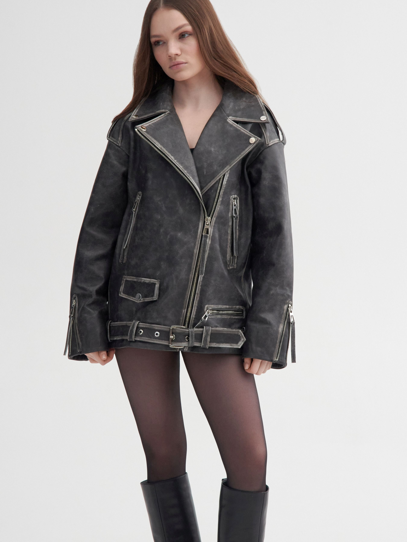 Куртка кожаная Estro модель 211-105 Фото