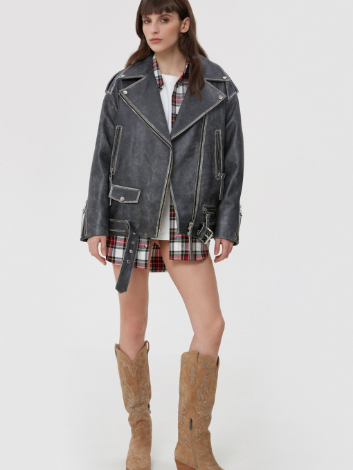 Шкіряна куртка Estro модель 211-105 Фото