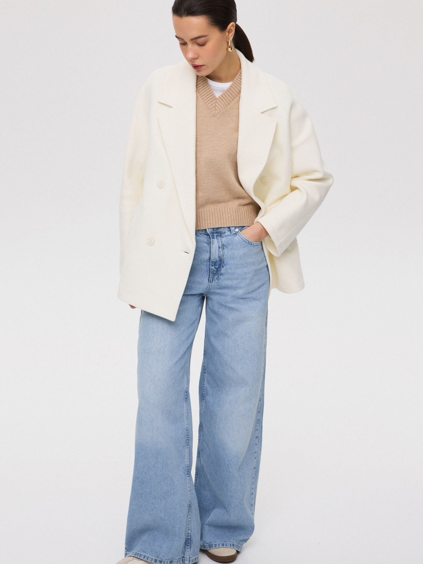 Пальто Estro модель 406-12002 Фото