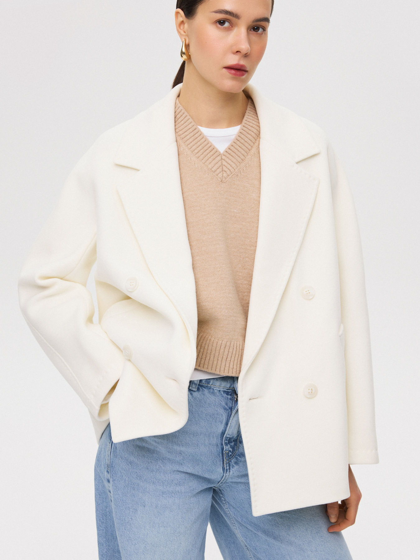 Пальто Estro модель 406-12002 Фото