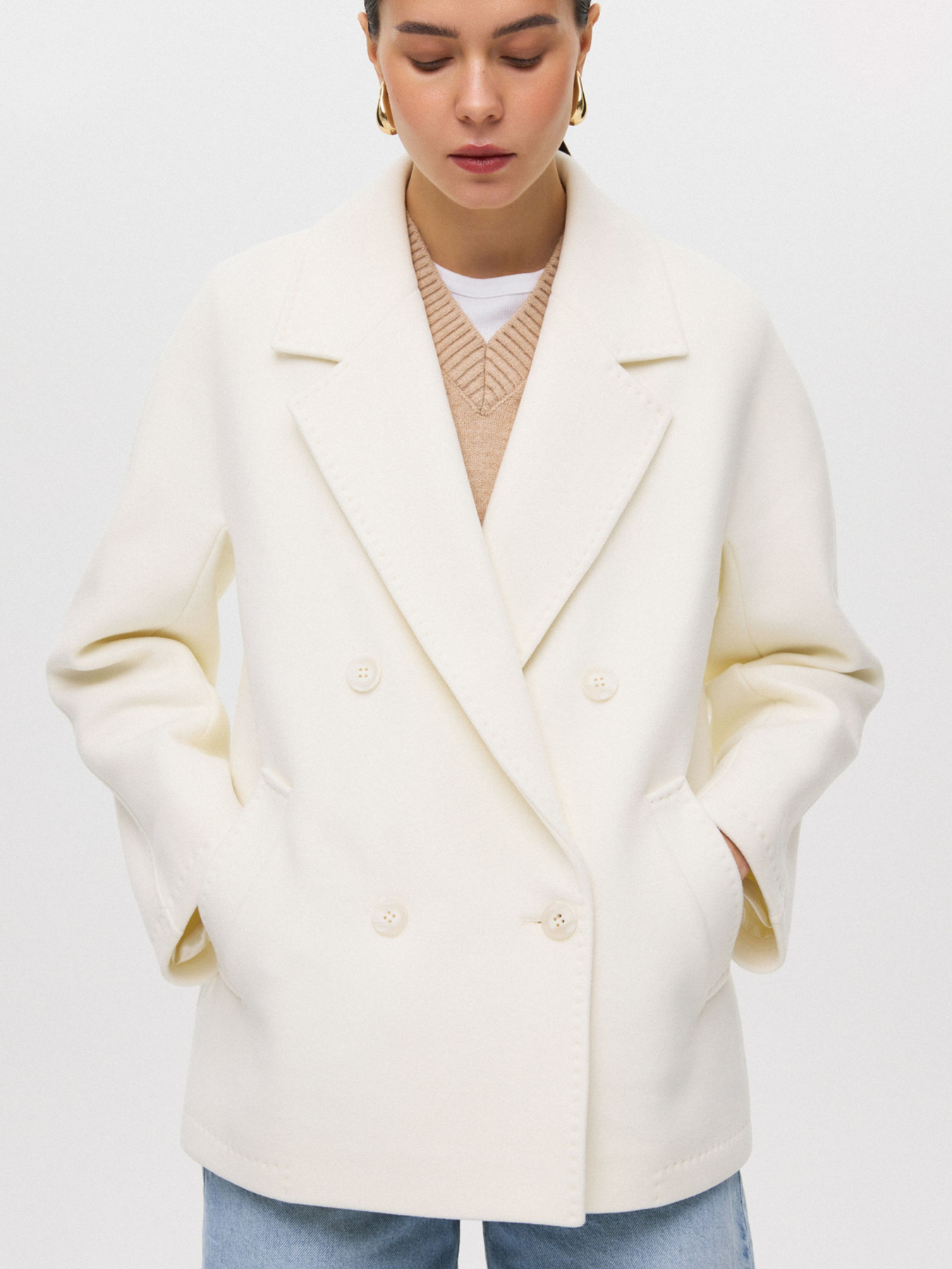 Пальто Estro модель 406-12002 Фото