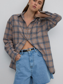 Рубашка повседневная Estro модель 0125-15023 Фото