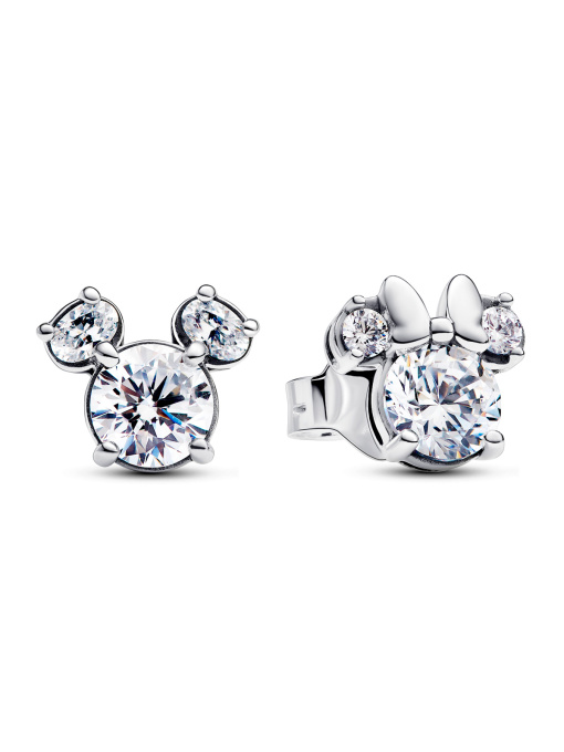 Серьги-гвоздики PANDORA Collabs модель 293219C01 Фото