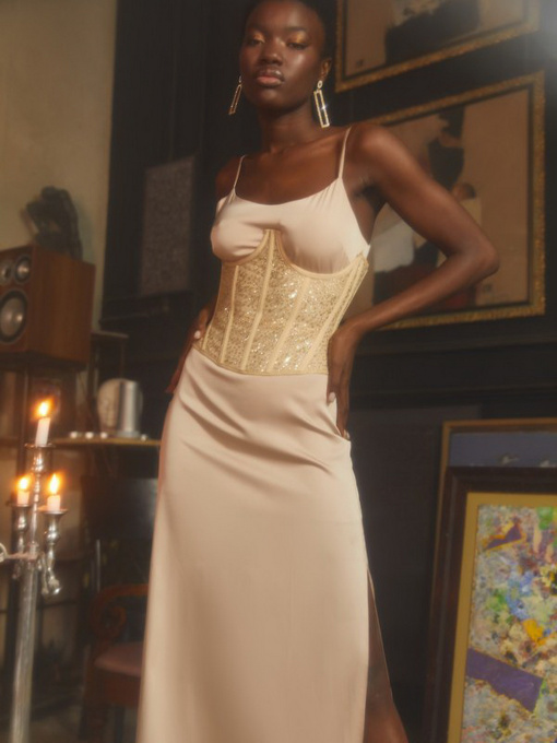 Платье макси Gepur модель 40732 Фото