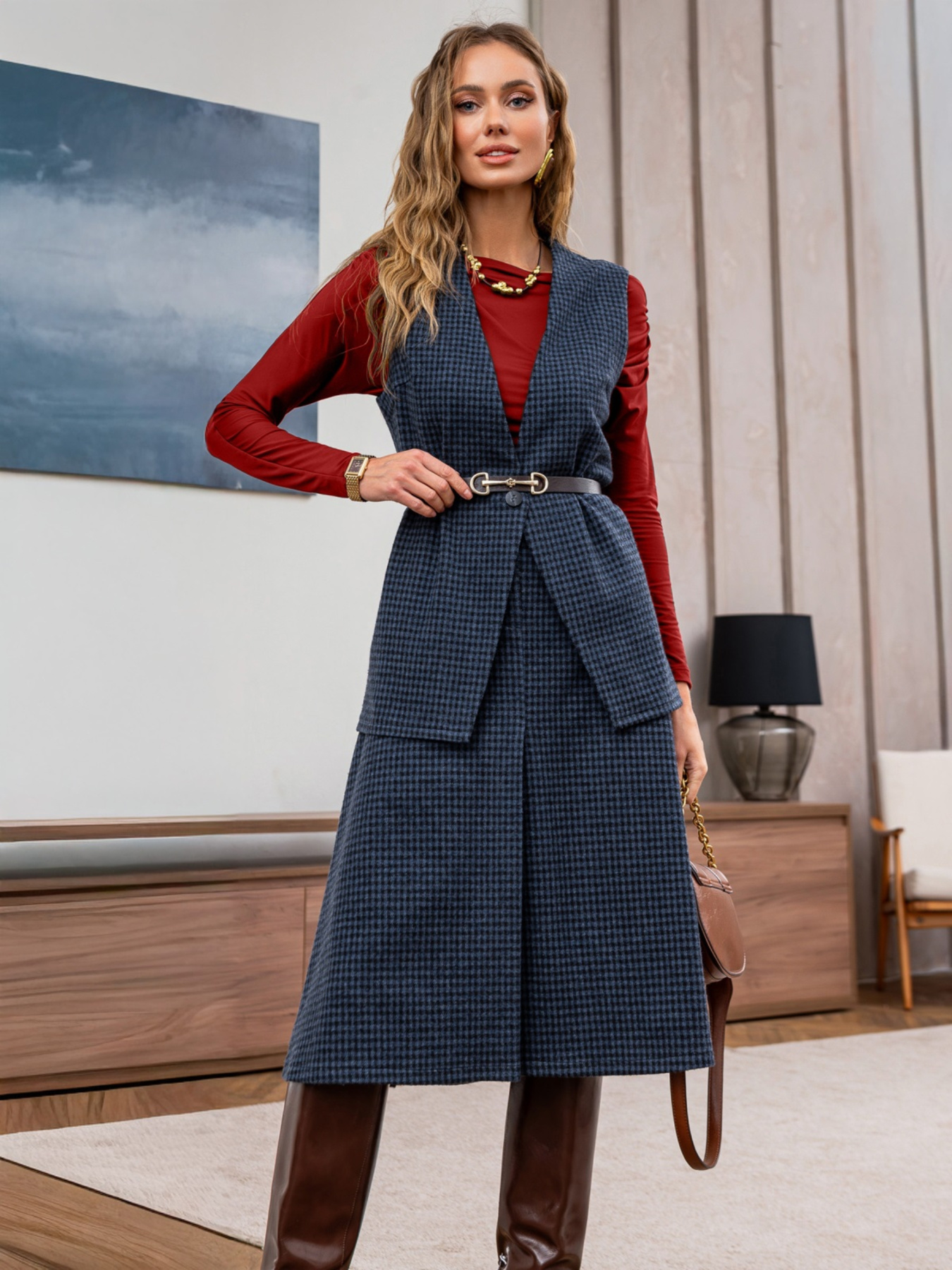 Деловой костюм Dressa модель 76560 Фото