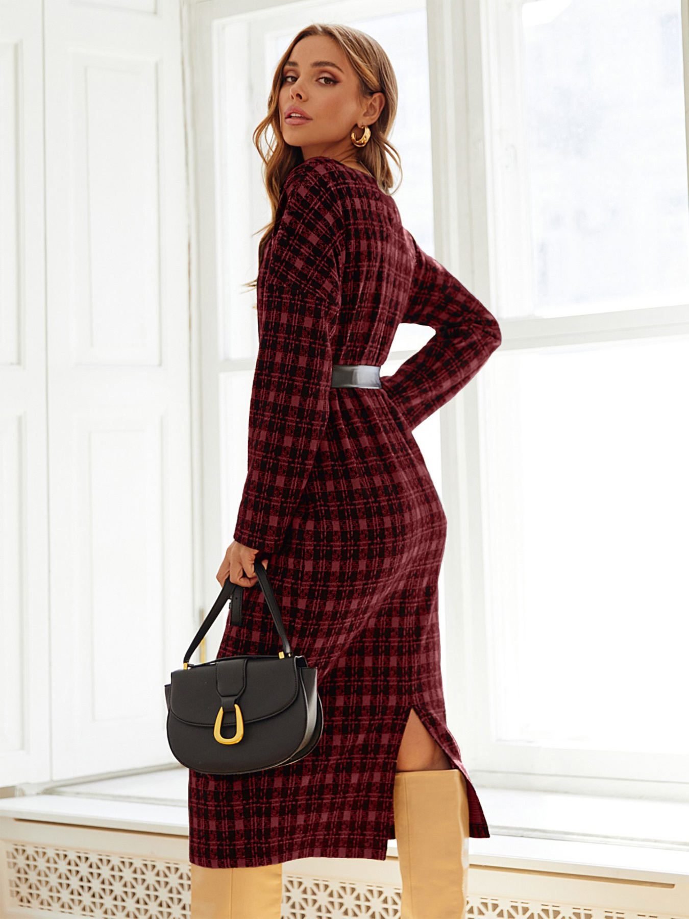 Платье миди Dressa модель 72306 Фото