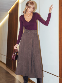 Спідниця міді Dressa модель 72584 Фото