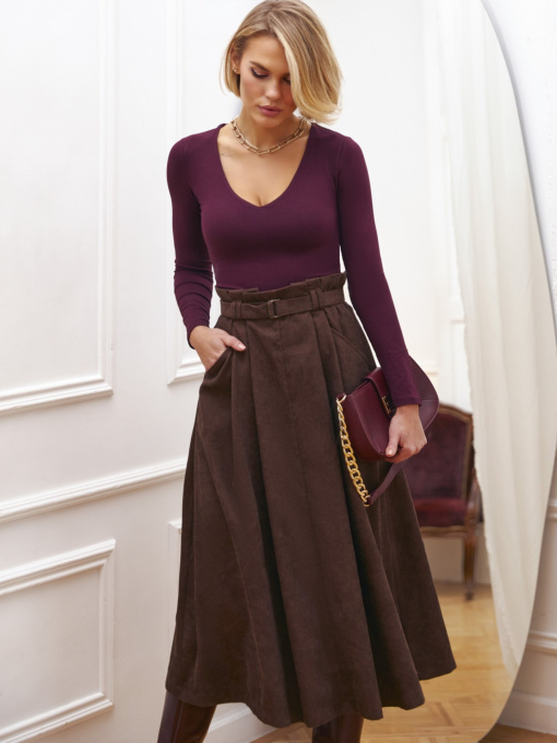 Спідниця міді Dressa модель 72584 Фото