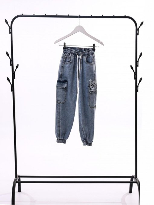 Джинсы для мальчика подростка Светло-синий LUMO модель 687843 Фото