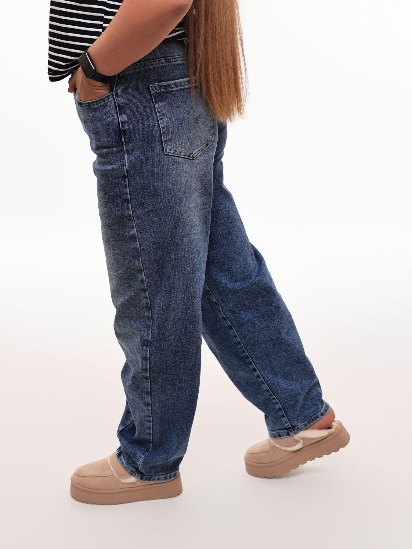 Прямі джинси RELUCKY модель 682673 Фото