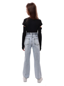 Прямі джинси REAL FOCUS модель 692949 Прямі джинси REAL FOCUS модель 692949 Фото