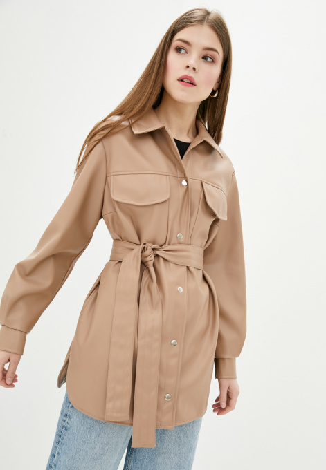 Куртка кожаная Danna модель 3021BJ Куртка кожаная Danna модель 3021BJ Фото