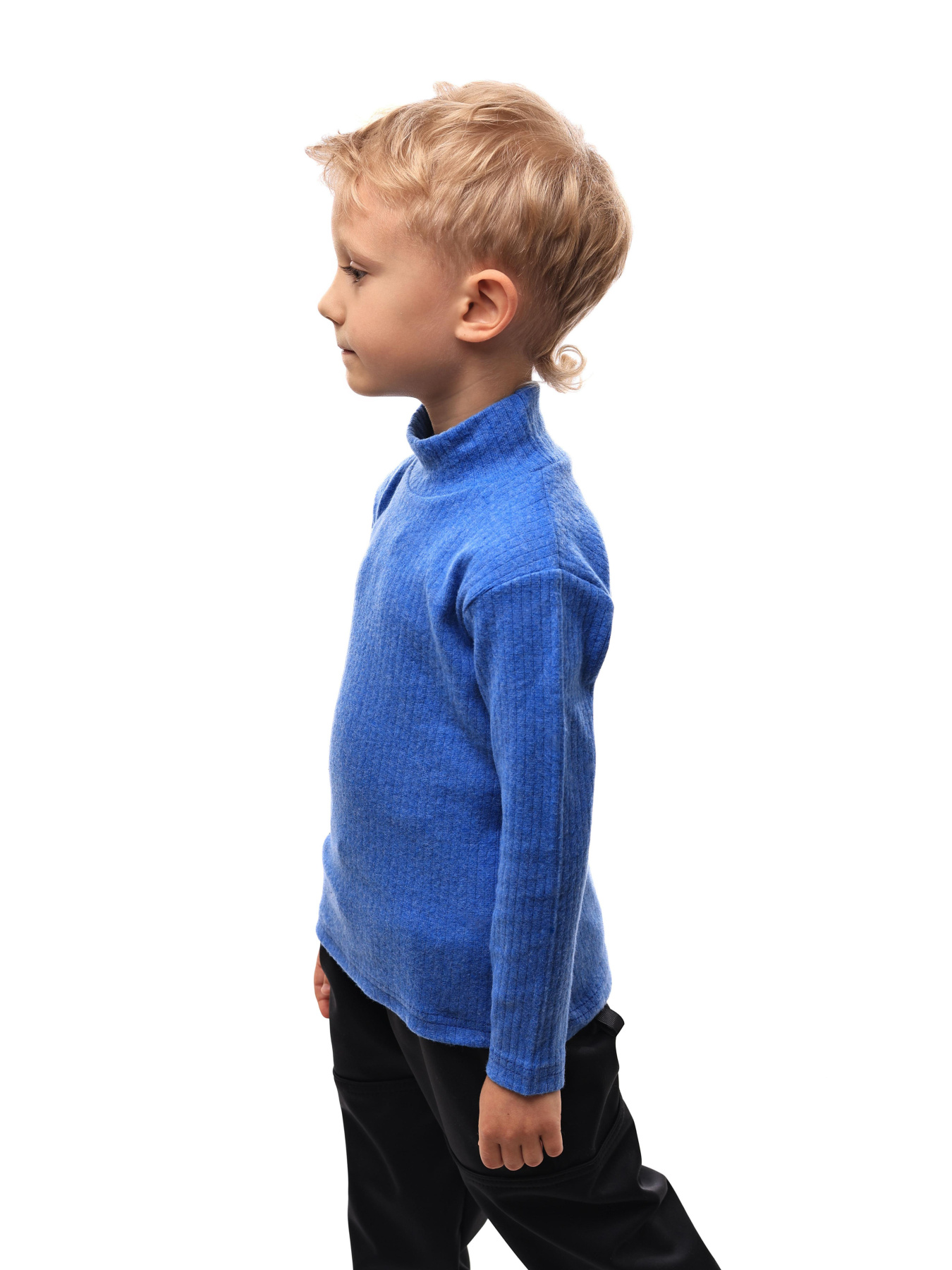 Гольф трикотажный для мальчика Синий LUMO модель 695284 Фото