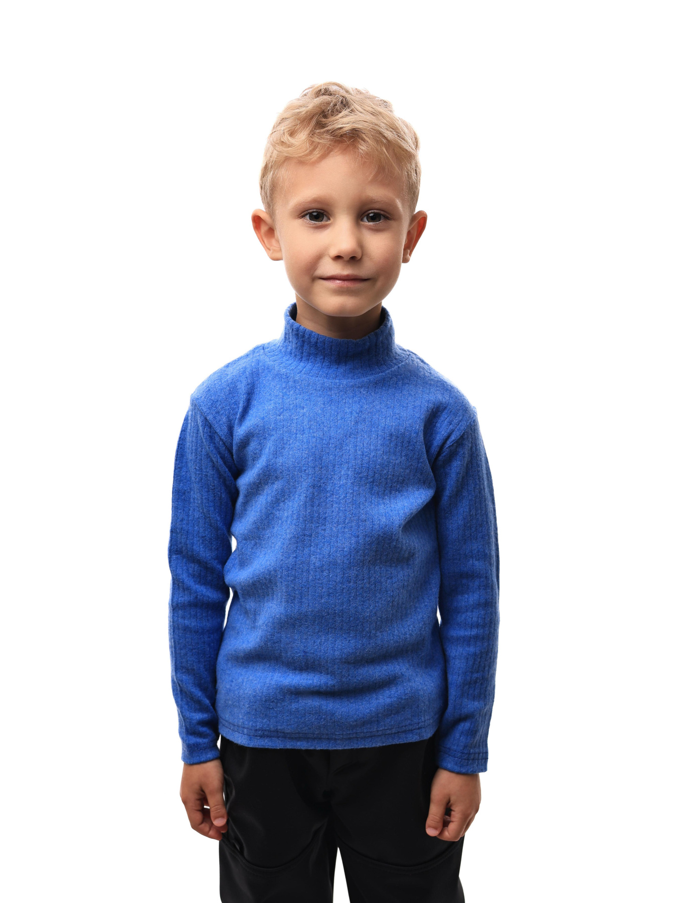 Гольф трикотажный для мальчика Синий LUMO модель 695284 Фото