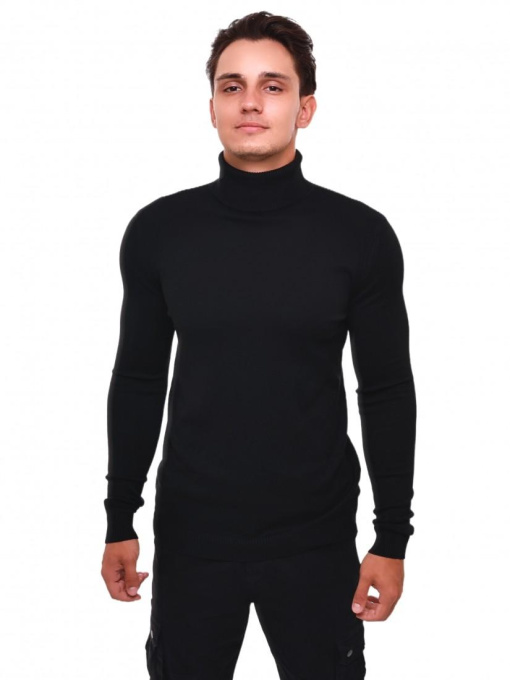 Гольф вязаный мужской Чёрный STREAM модель 684988 Фото