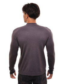 Гольф вязаный мужской Тёмно-серый STREAM модель 690158 Фото