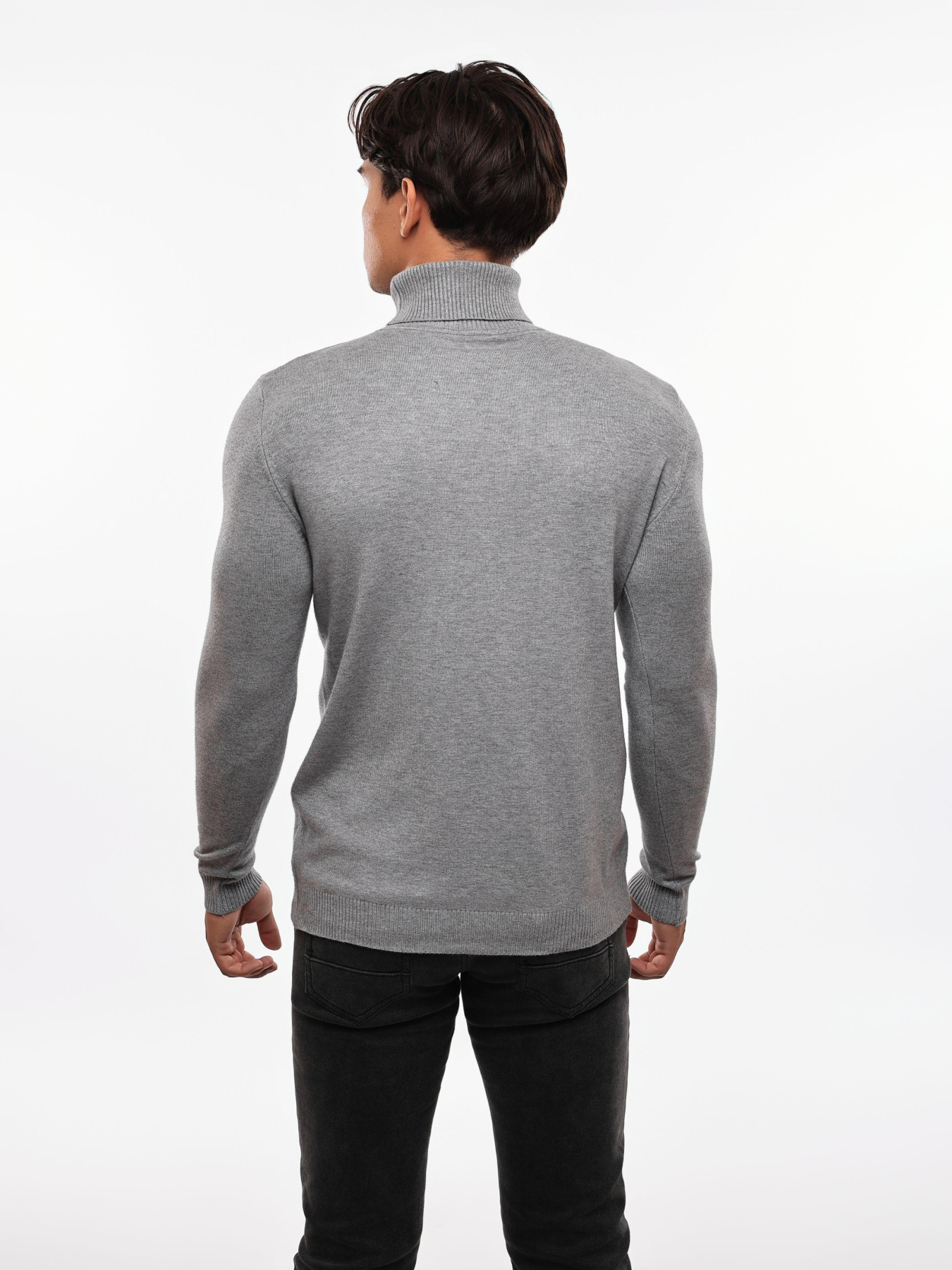 Гольф вязаный мужской Серый STREAM модель 684992 Фото