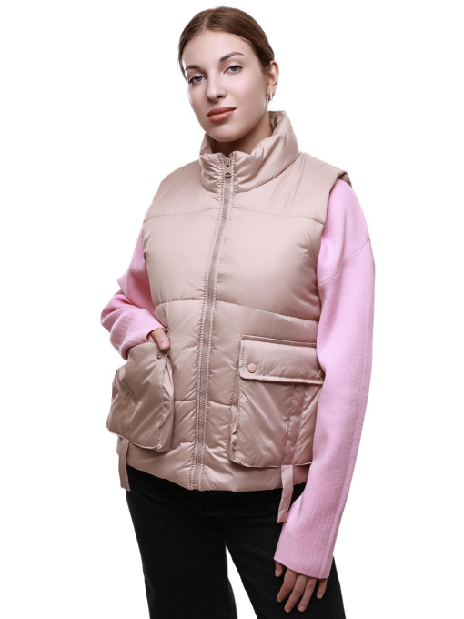 Жилетка женская Бежевый LUMO модель 689508 Фото