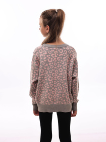 Свитер для девочки подростка Светло-серый LUMO модель 690141 Фото