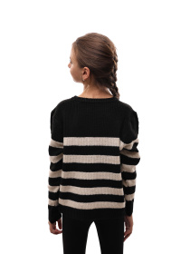 Светр для дівчинки підлітка Чорний STREAM модель 689174 Светр для дівчинки підлітка Чорний STREAM модель 689174 Фото