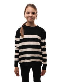 Светр для дівчинки підлітка Чорний STREAM модель 689174 Светр для дівчинки підлітка Чорний STREAM модель 689174 Фото