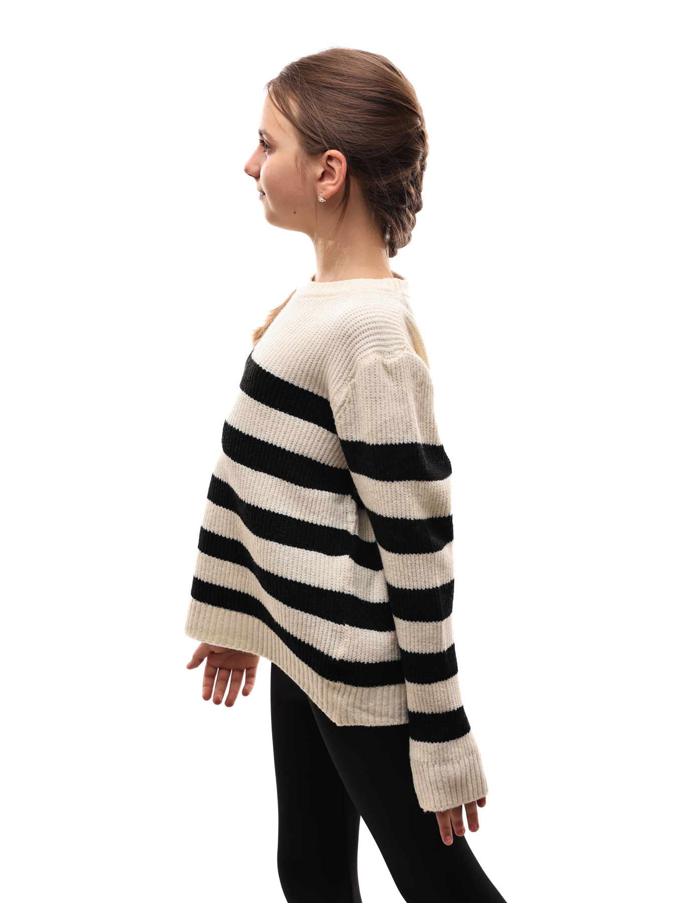 Свитер для девочки подростка Бежевый STREAM модель 689176 Фото