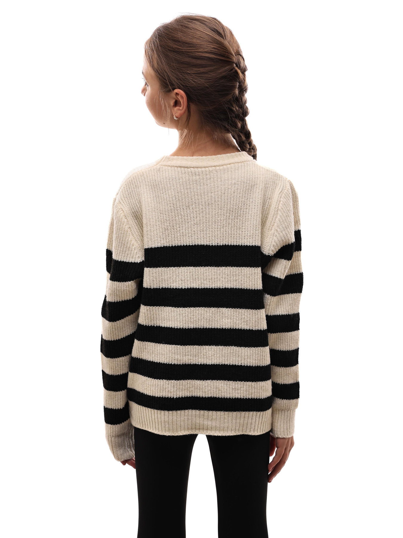 Свитер для девочки подростка Бежевый STREAM модель 689176 Фото