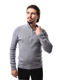 Свитер мужской Серый LUMO модель 691550 Фото