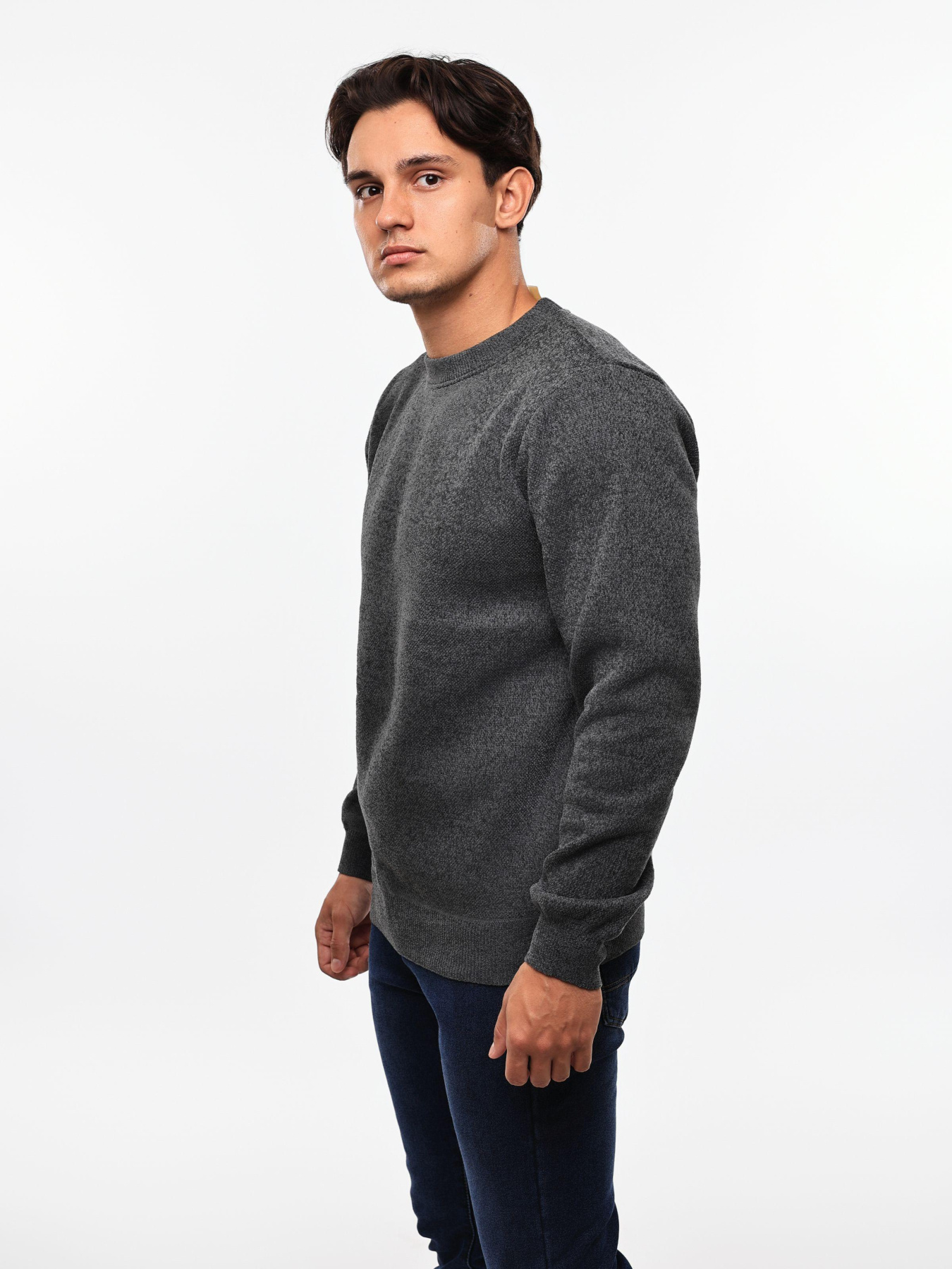 Свитер мужской Тёмно-серый STREAM модель 691012 Фото