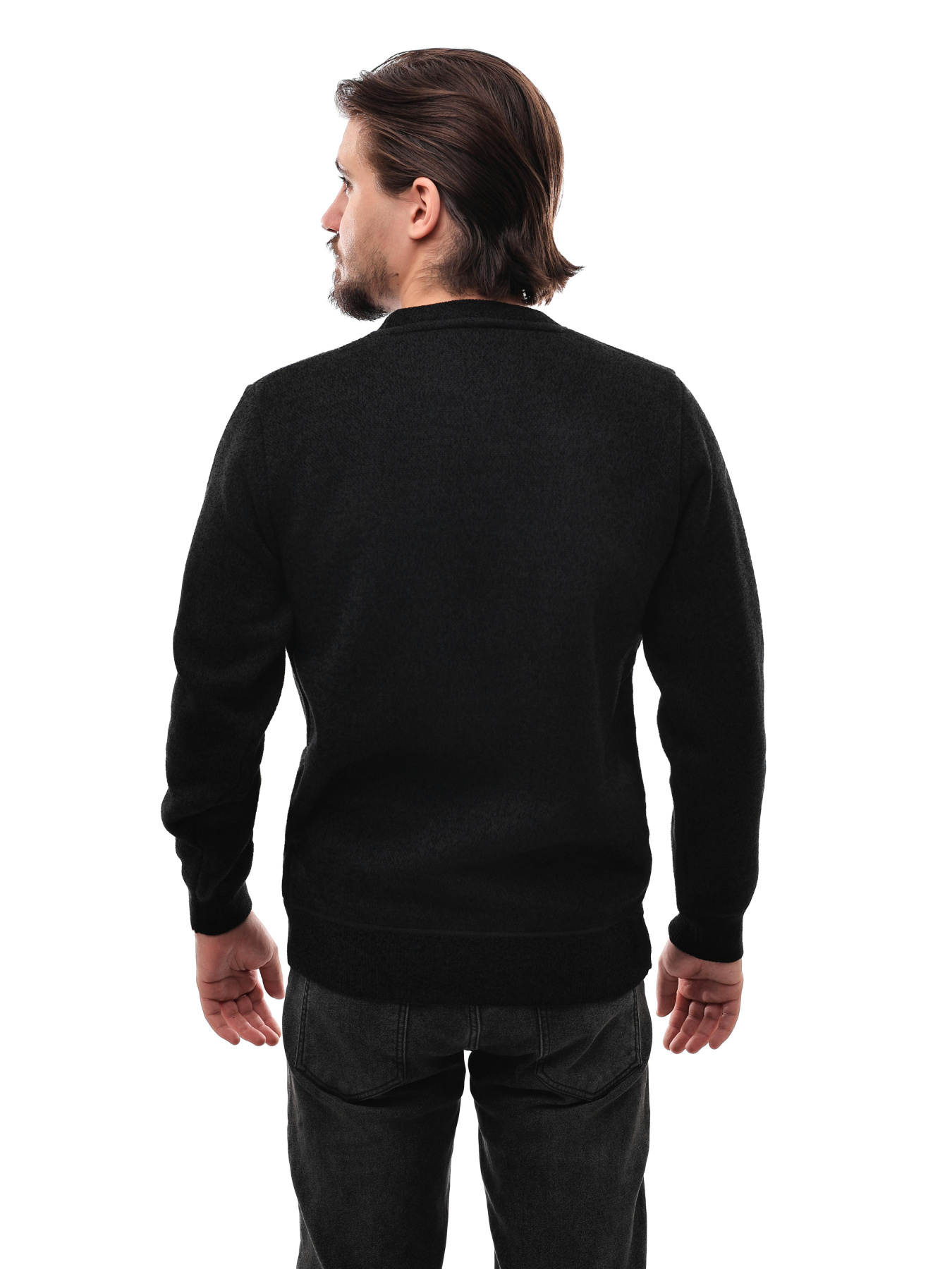 Свитер мужской Чёрный STREAM модель 687902 Фото