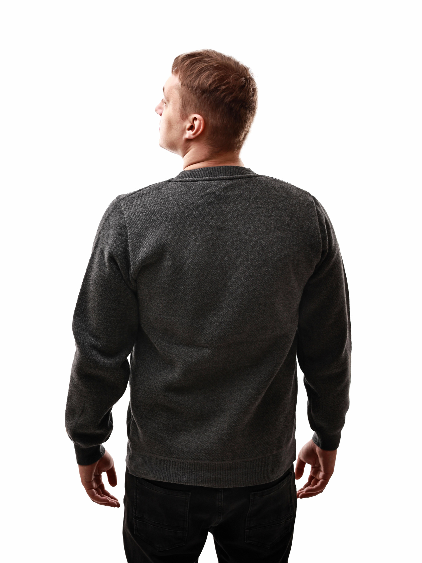 Свитер мужской Серый STREAM модель 690223 Фото