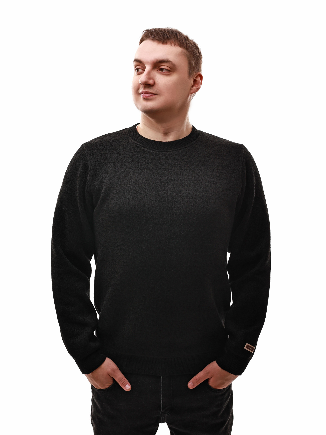 Свитер мужской Чёрный STREAM модель 690226 Фото