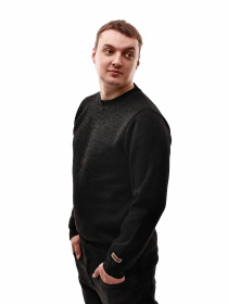 Свитер мужской Чёрный STREAM модель 690226 Фото