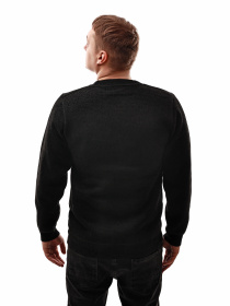 Свитер мужской Чёрный STREAM модель 690226 Фото