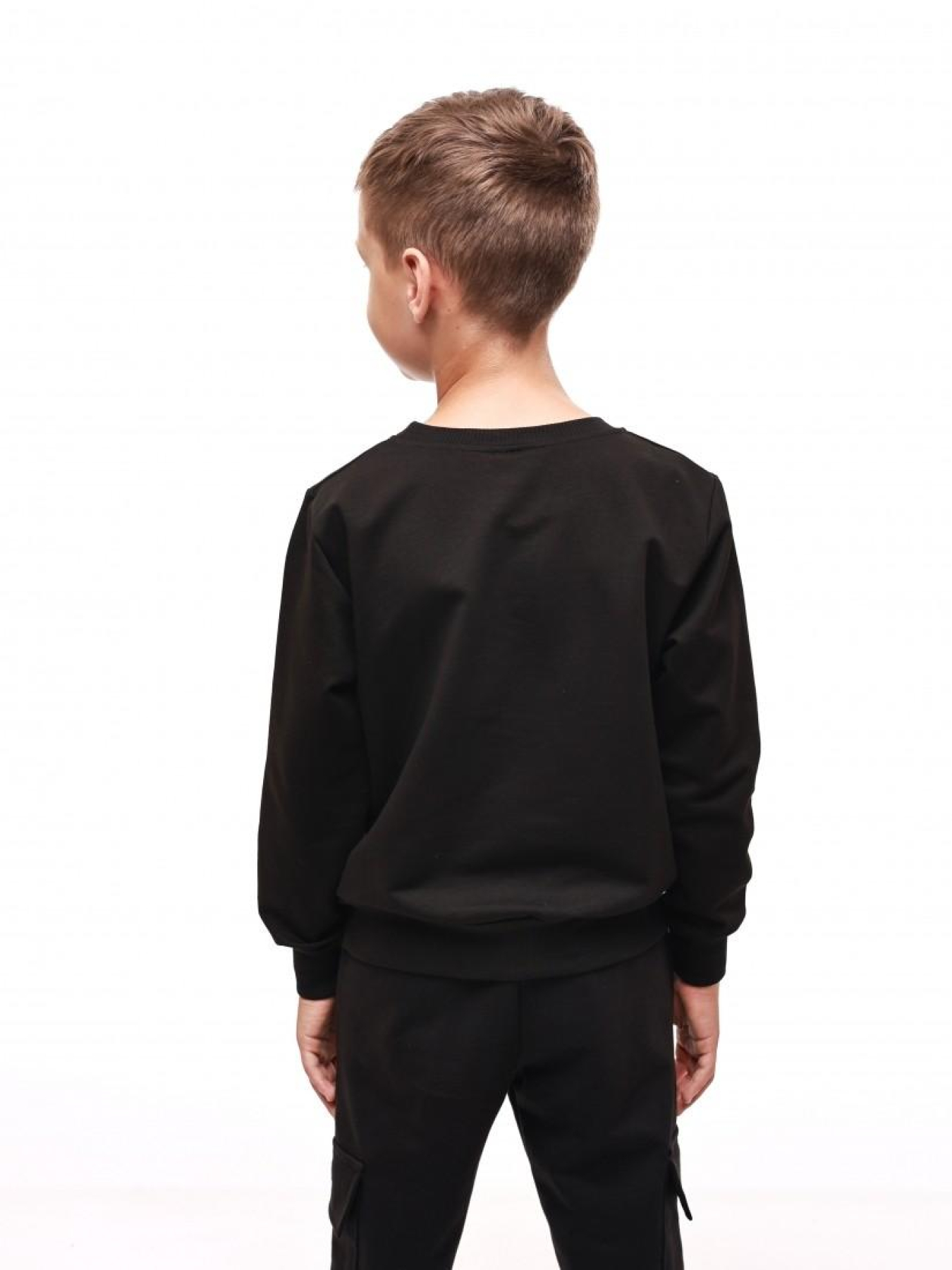 Свитшот для мальчика подростка Чёрный STREAM модель 683723 Фото